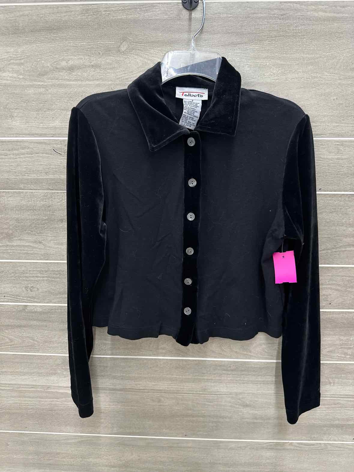 Talbots Size S Black Womens Shirt