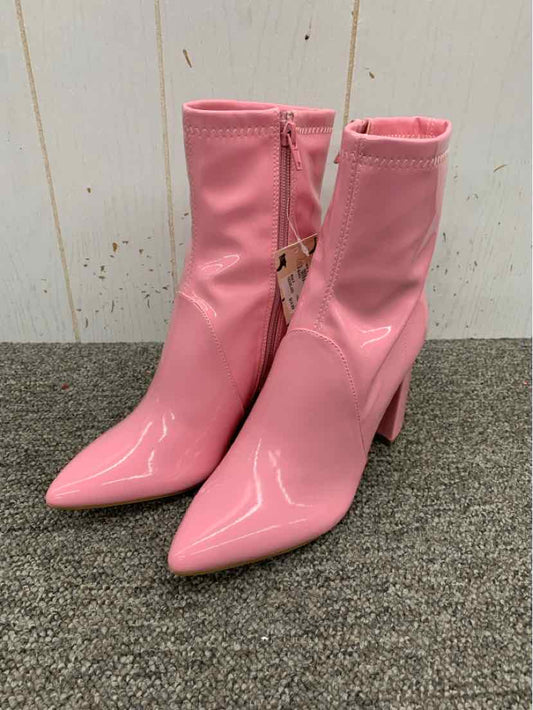 Pink Womens Size 8 Boots