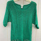 Chico's Green Womens Size Small Sweater