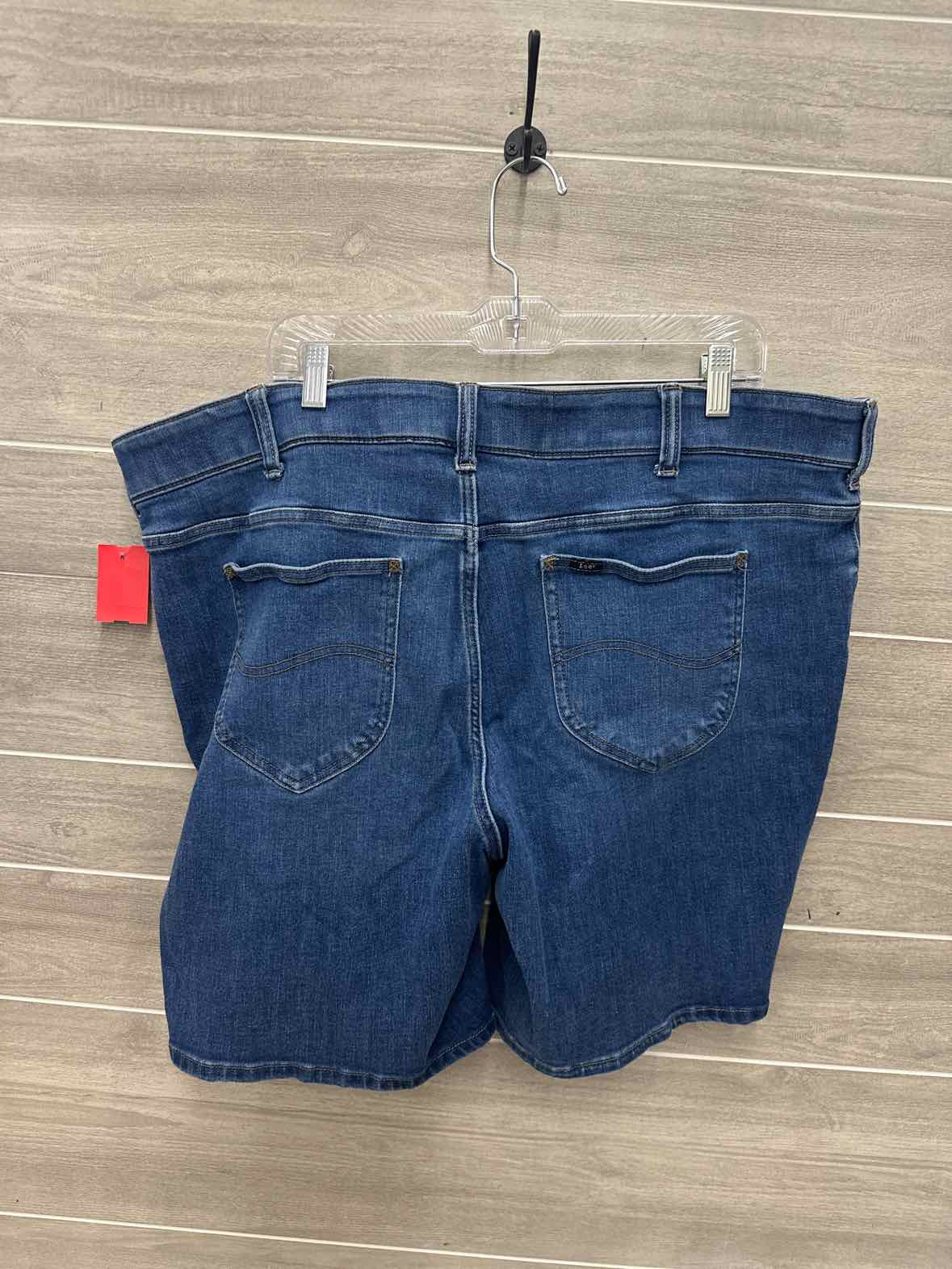 Lee Size 24W Blue Plus Shorts