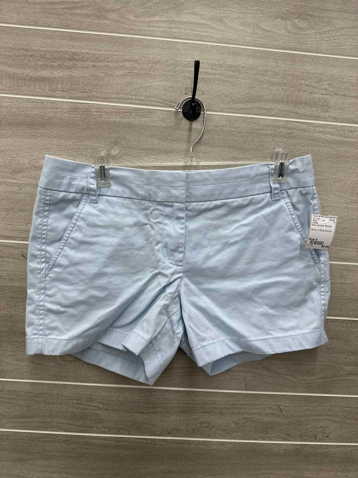 J Crew Size 6 Blue Womens Shorts