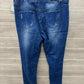 Lucky & Blessed Size 14 Blue Womens Jeans