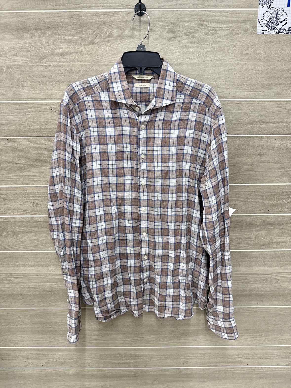 Suitsupply Size L Tall Men Mens Shirt