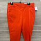 Chico's Size 10 Orange Womens Pants