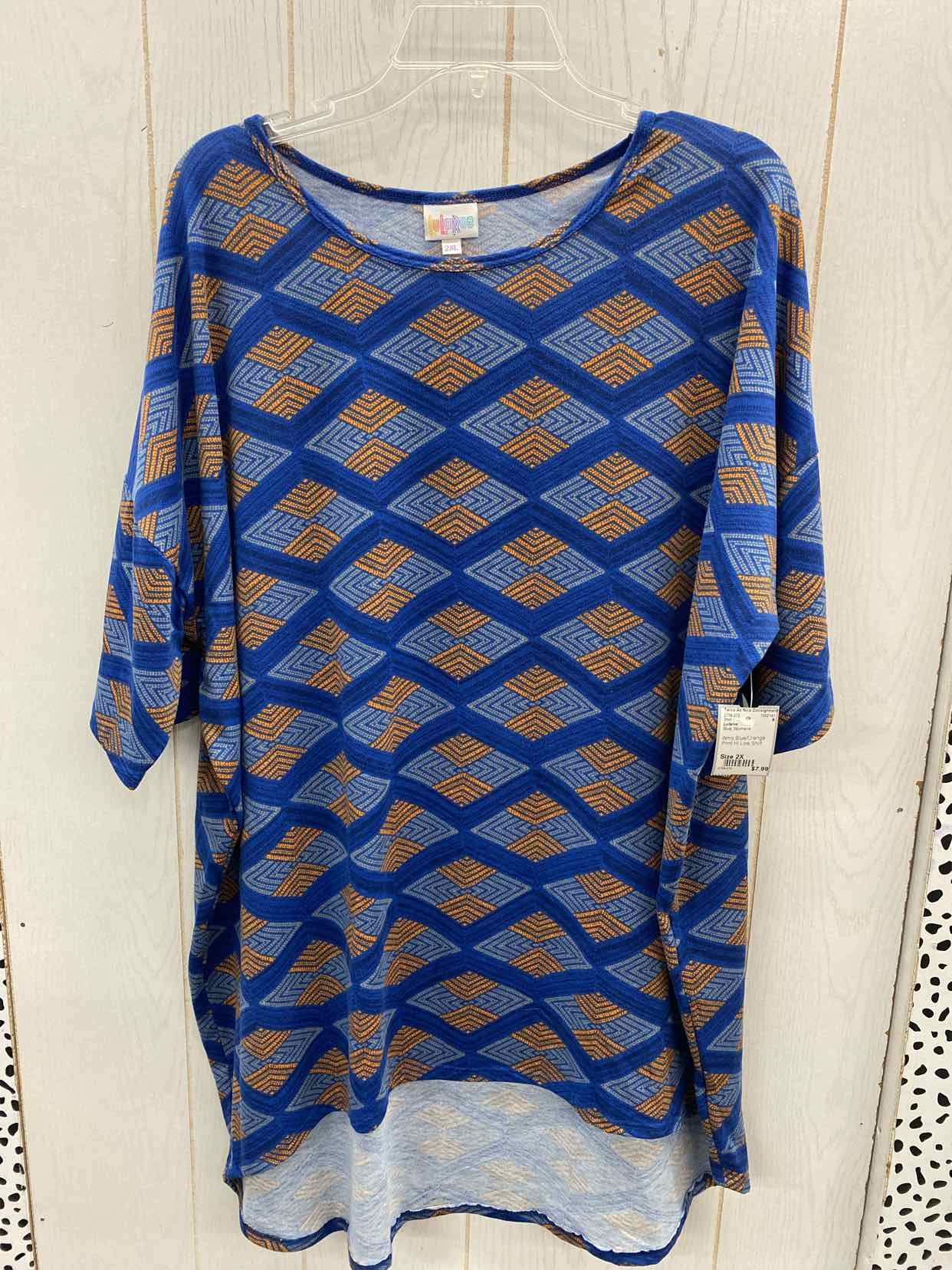 Lularoe Blue Womens Size 2X Shirt