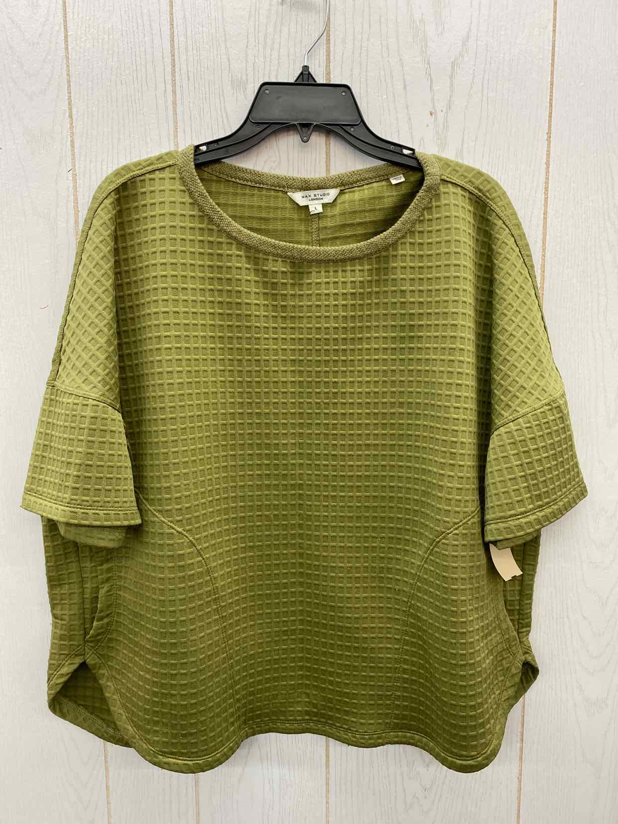 Max Studio Green Womens Size L Shirt