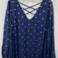 Torrid Blue Womens Size 3X Shirt