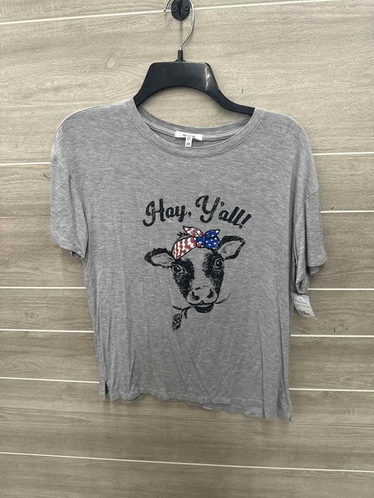 Maurices Size XS Gray Womens Shirt