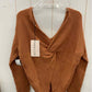 Love Tree Brown Womens Size Small Sweater