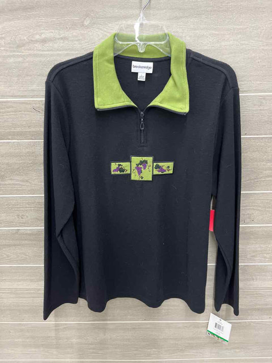 Breckenridge Black Womens Women Size L Shirt