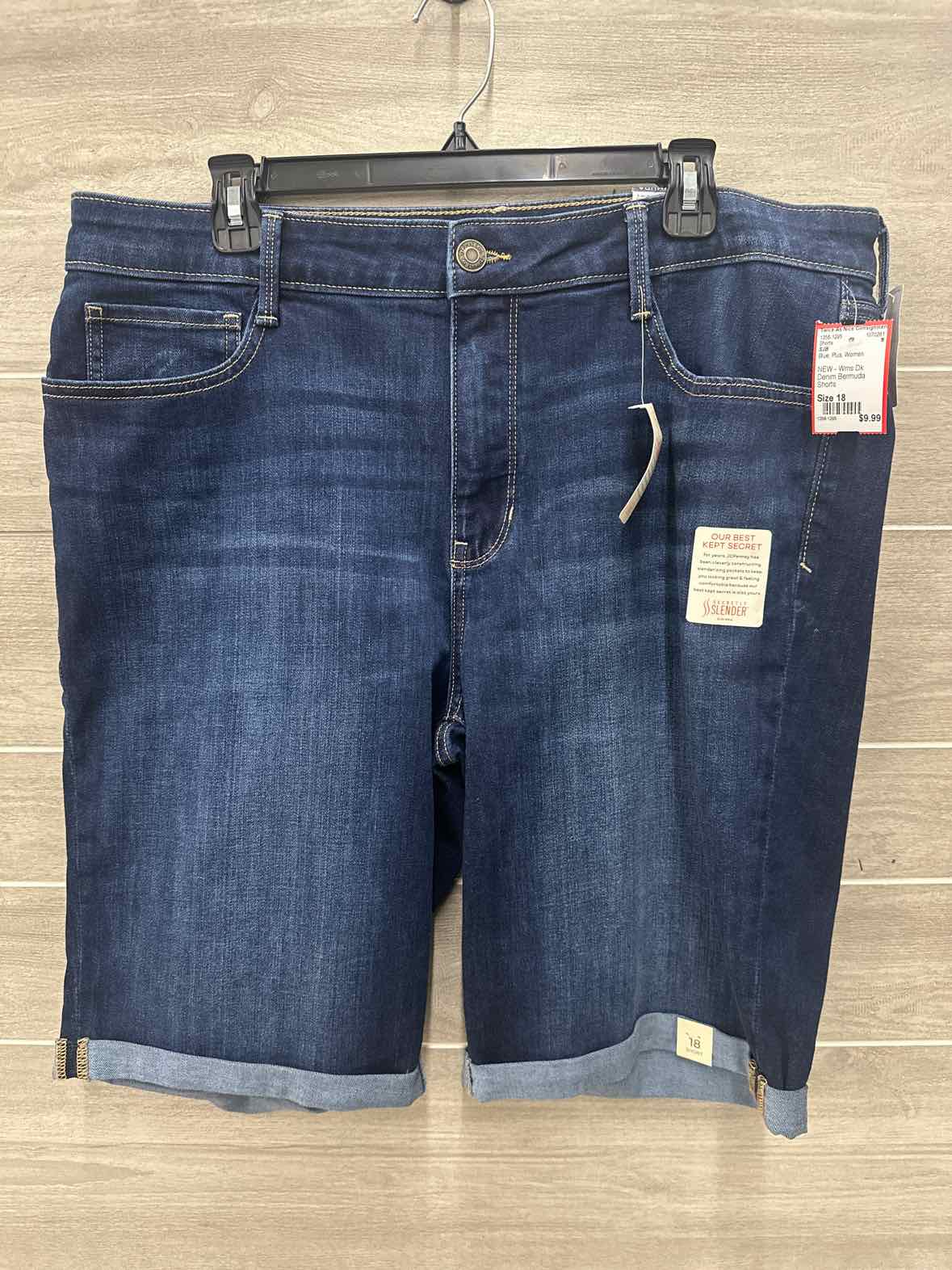 SJB Size 18 Blue Plus Shorts