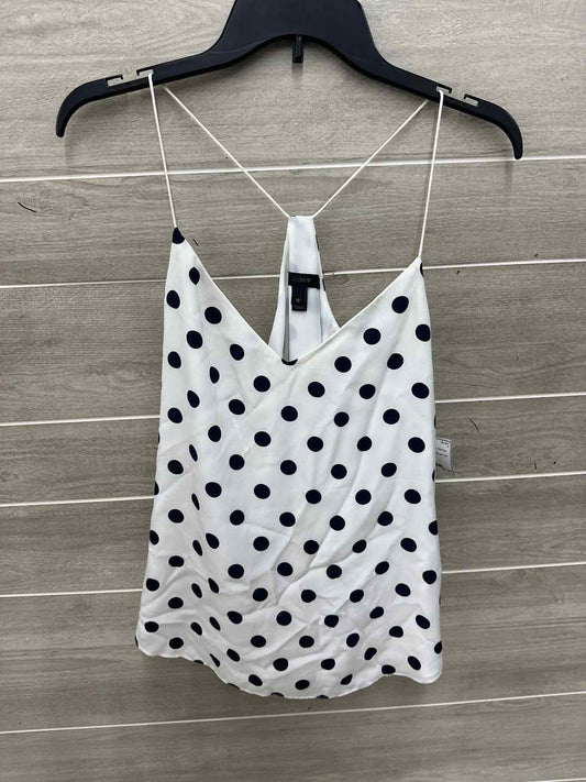 J Crew White Womens Women Size M Tank Top