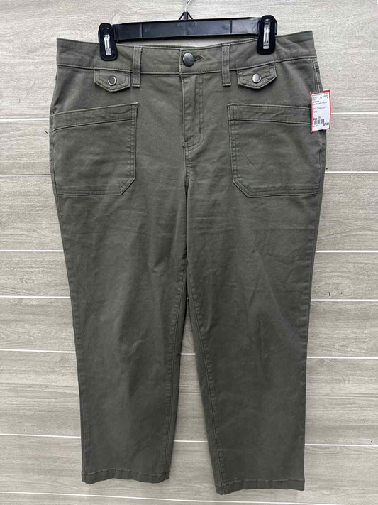 1822 Denim Size 12 Olive Womens Pants