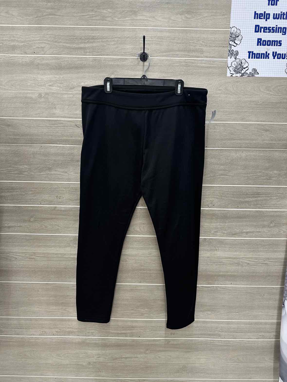 Serra Black Womens Women Size XL Leggings
