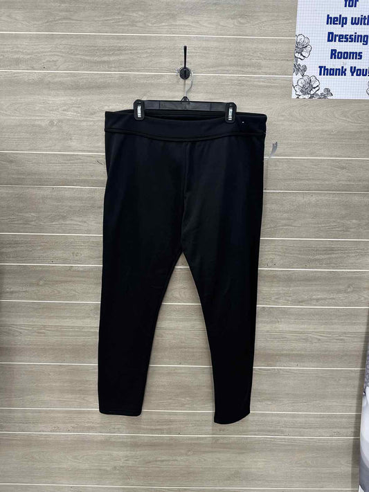 Serra Black Womens Women Size XL Leggings