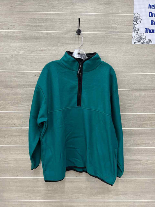 Northcrest Size L Green Womens Sweatshirt