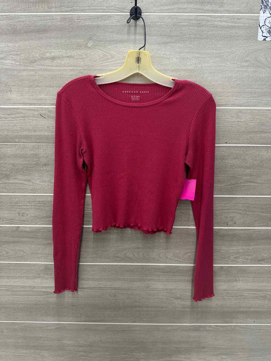 American Eagle Size XS Pink Junior Shirt