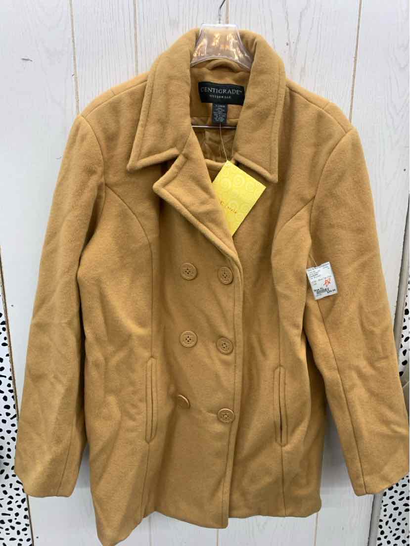 CentiGrade Tan Womens Size XL Jacket (Outdoor)