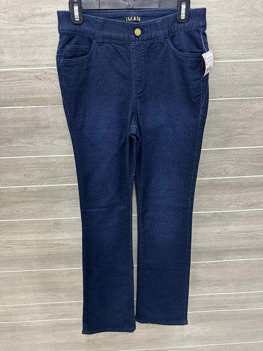IMAN Blue Womens Women Size 6 Tall Jeans