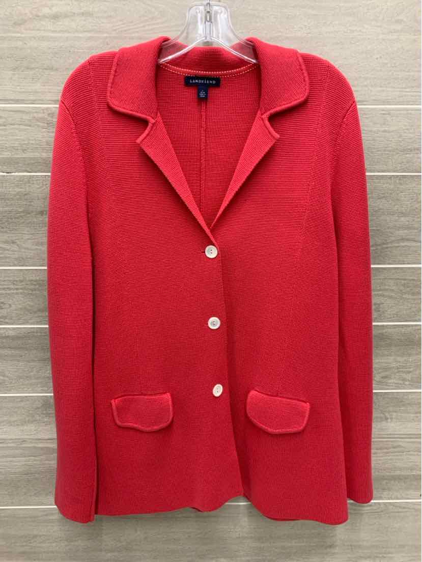 Lands End Pink Womens Size L/XL Sweater