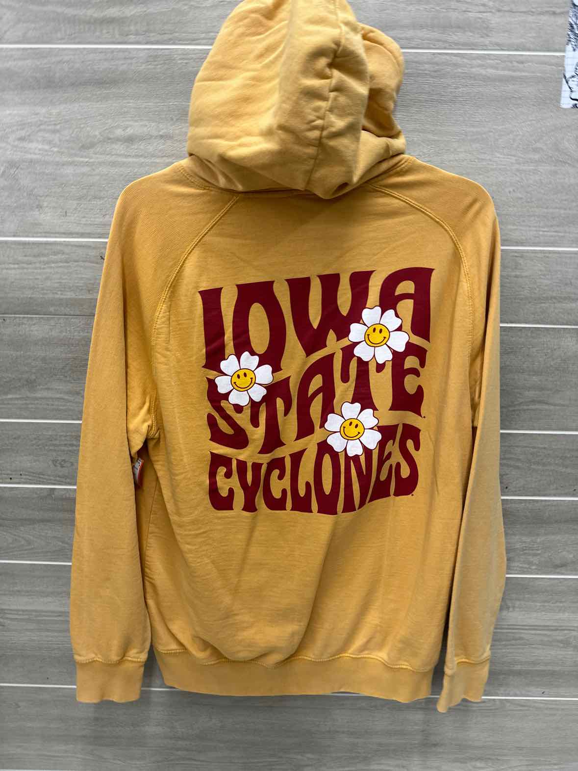 Size L/XL Yellow Womens Sweatshirt