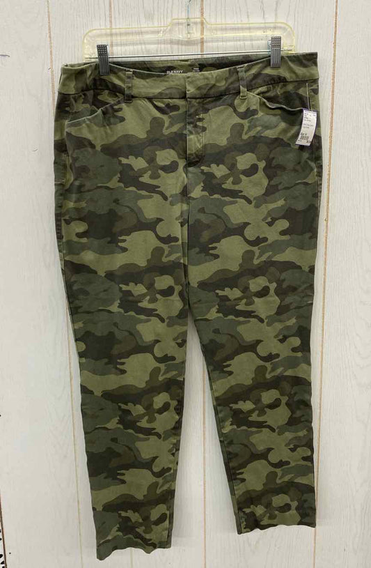 Old Navy Olive Womens Size 14 Pants