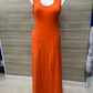 Jessica London Size 18 Orange Plus Dress