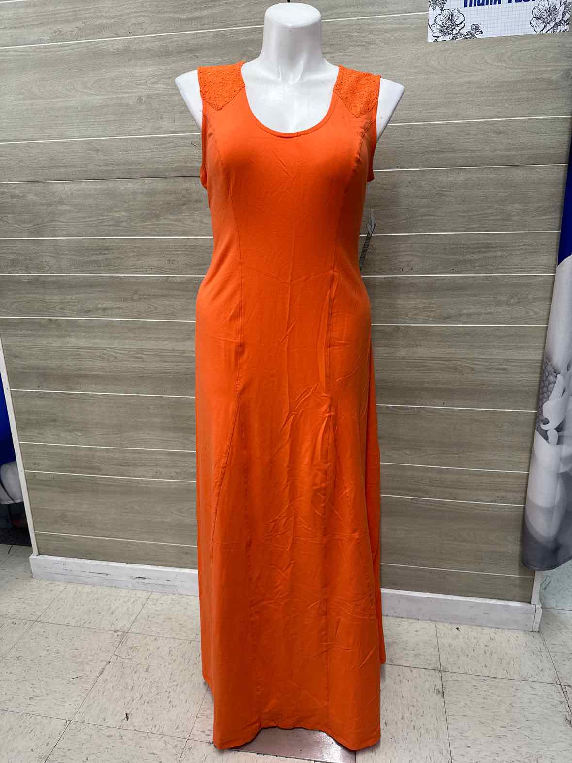 Jessica London Size 18 Orange Plus Dress