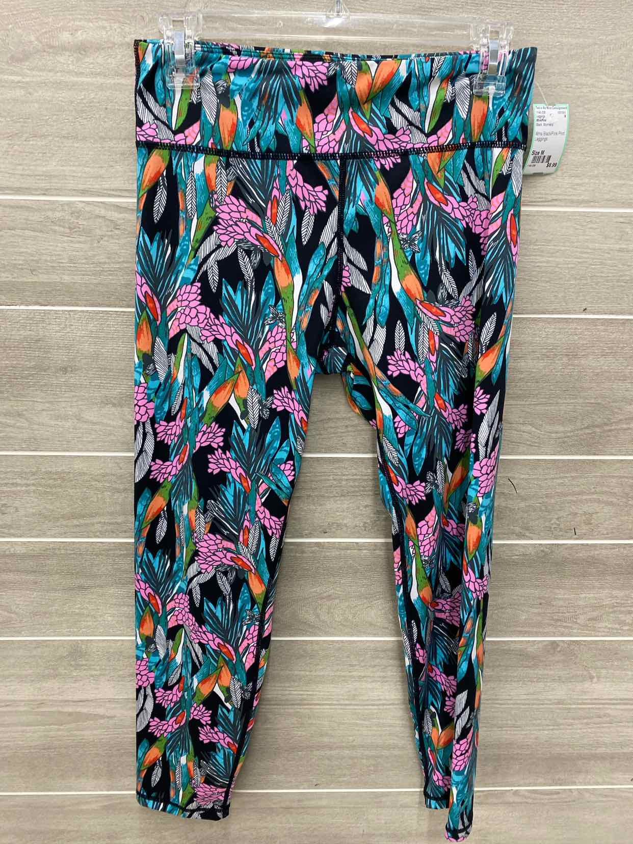 MinkPink Black Womens Size M Leggings