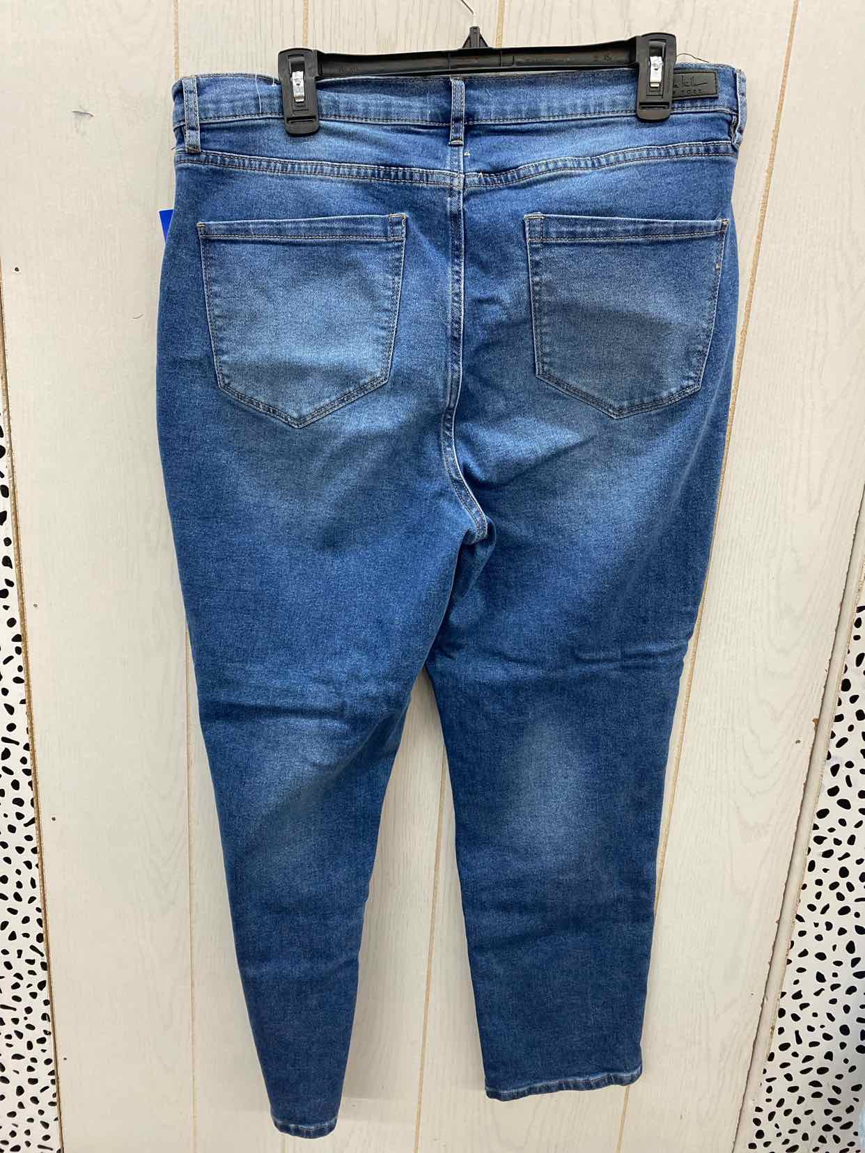 NICOLE Nicole Miller Blue Womens Size 16 Jeans