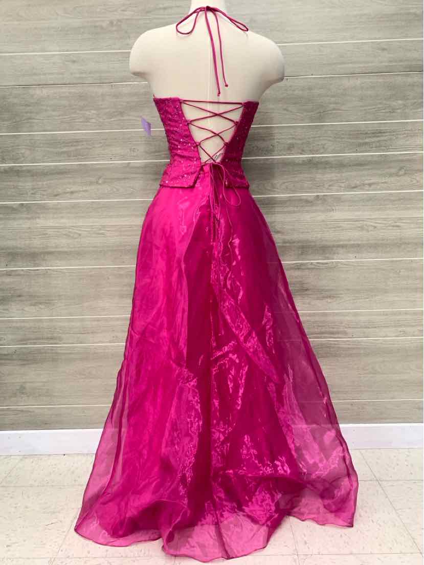 Blondie Nites Pink Junior Size 5 Gown/Evening Wear