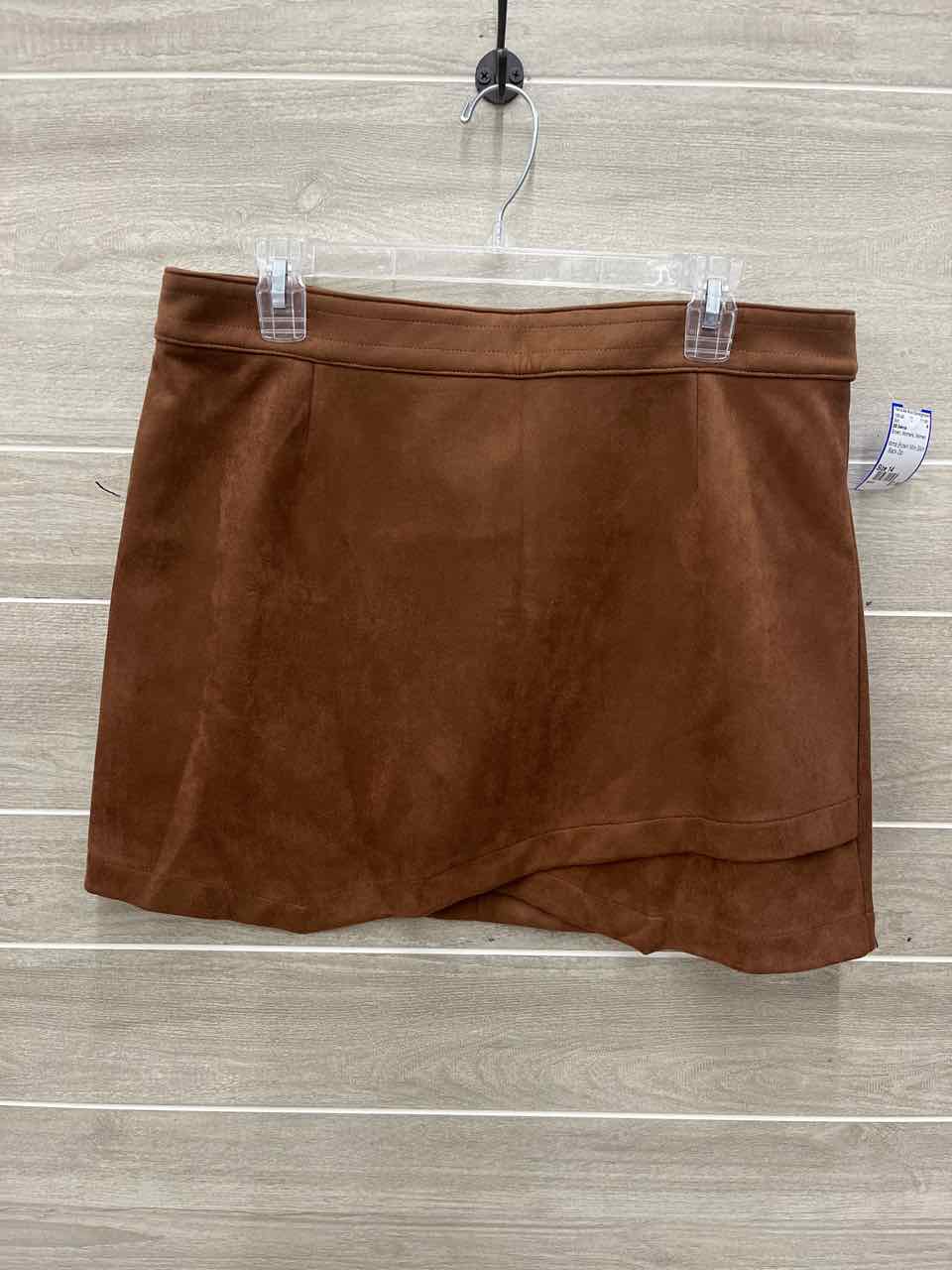 BB Dakota Size 14 Brown Womens Skirt