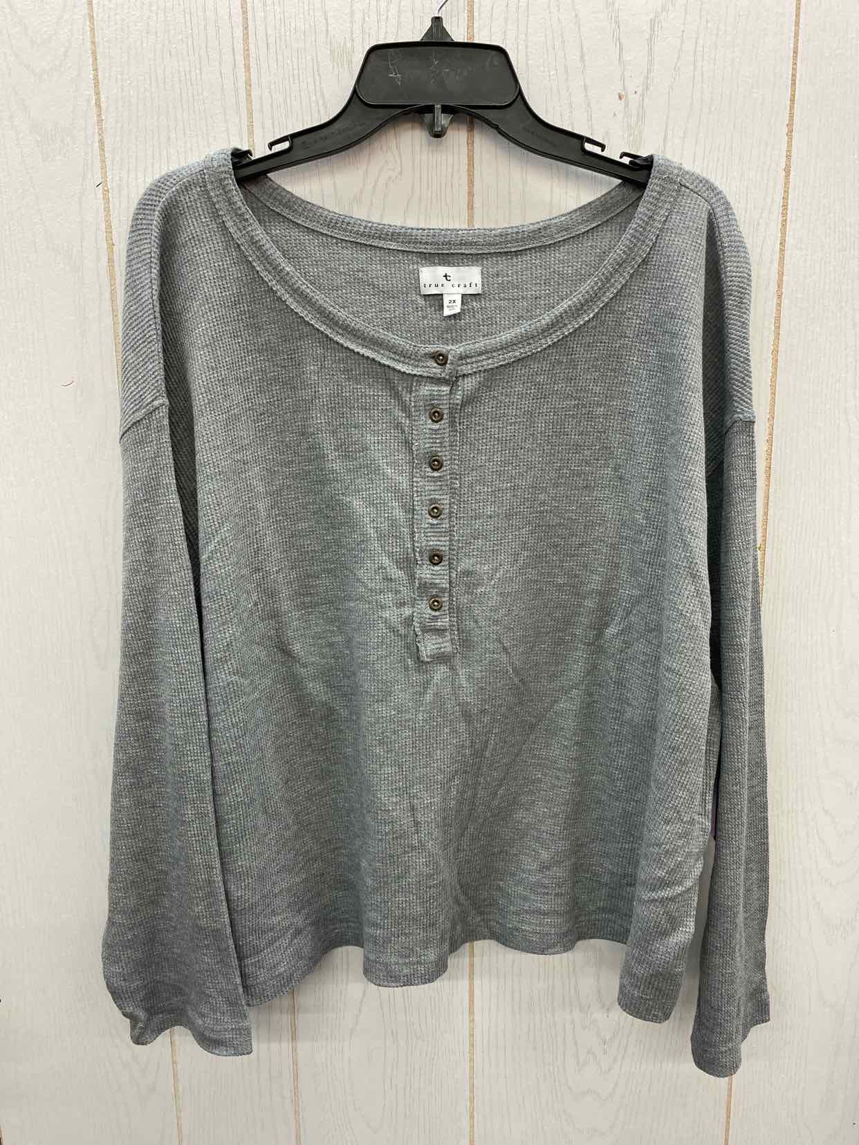 Gray Womens Size 18/20 Shirt