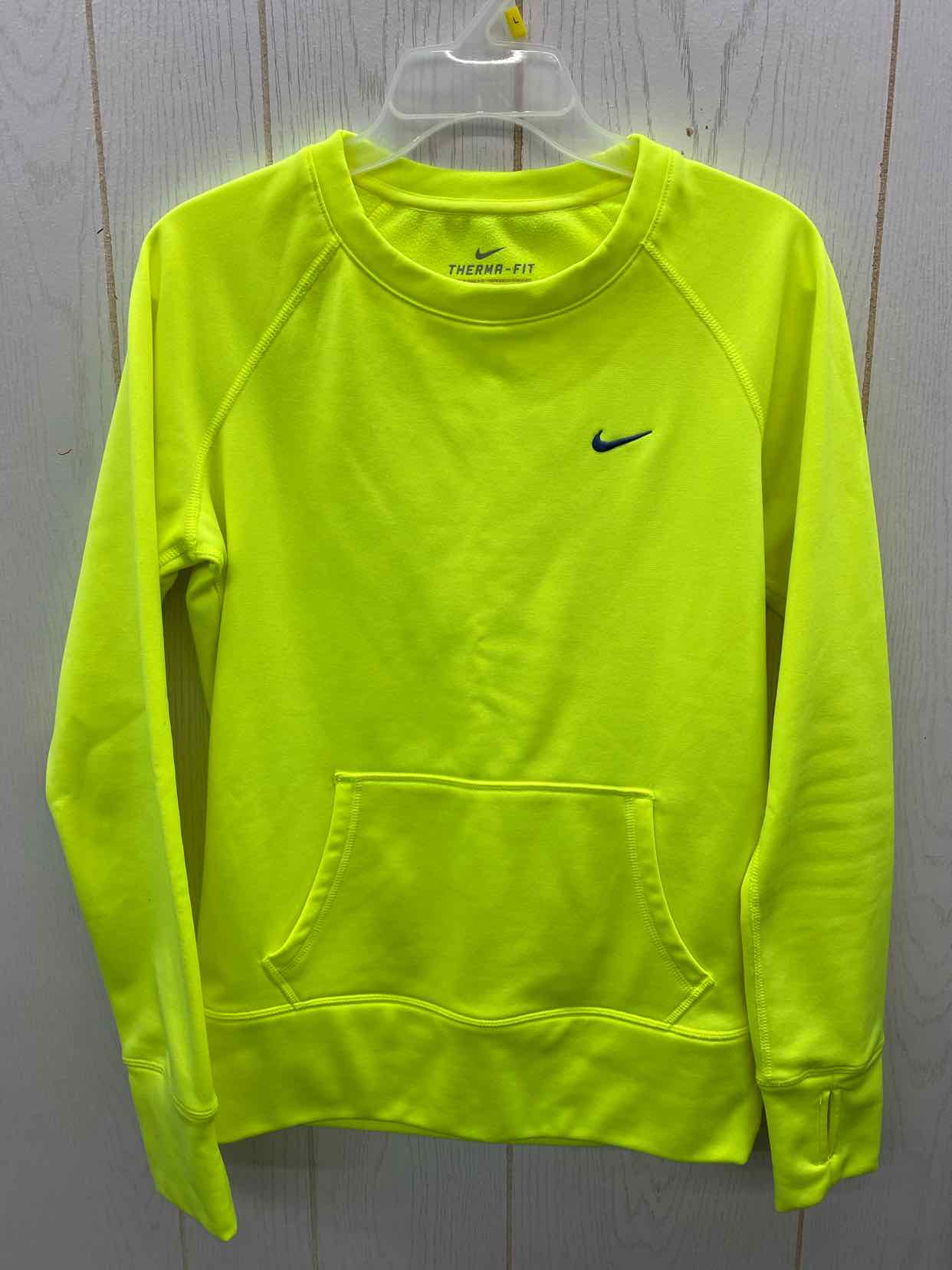 Nike Yellow Womens Size Small Sweatshirt