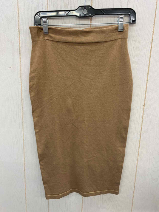 Tan Womens Size 8 Skirt