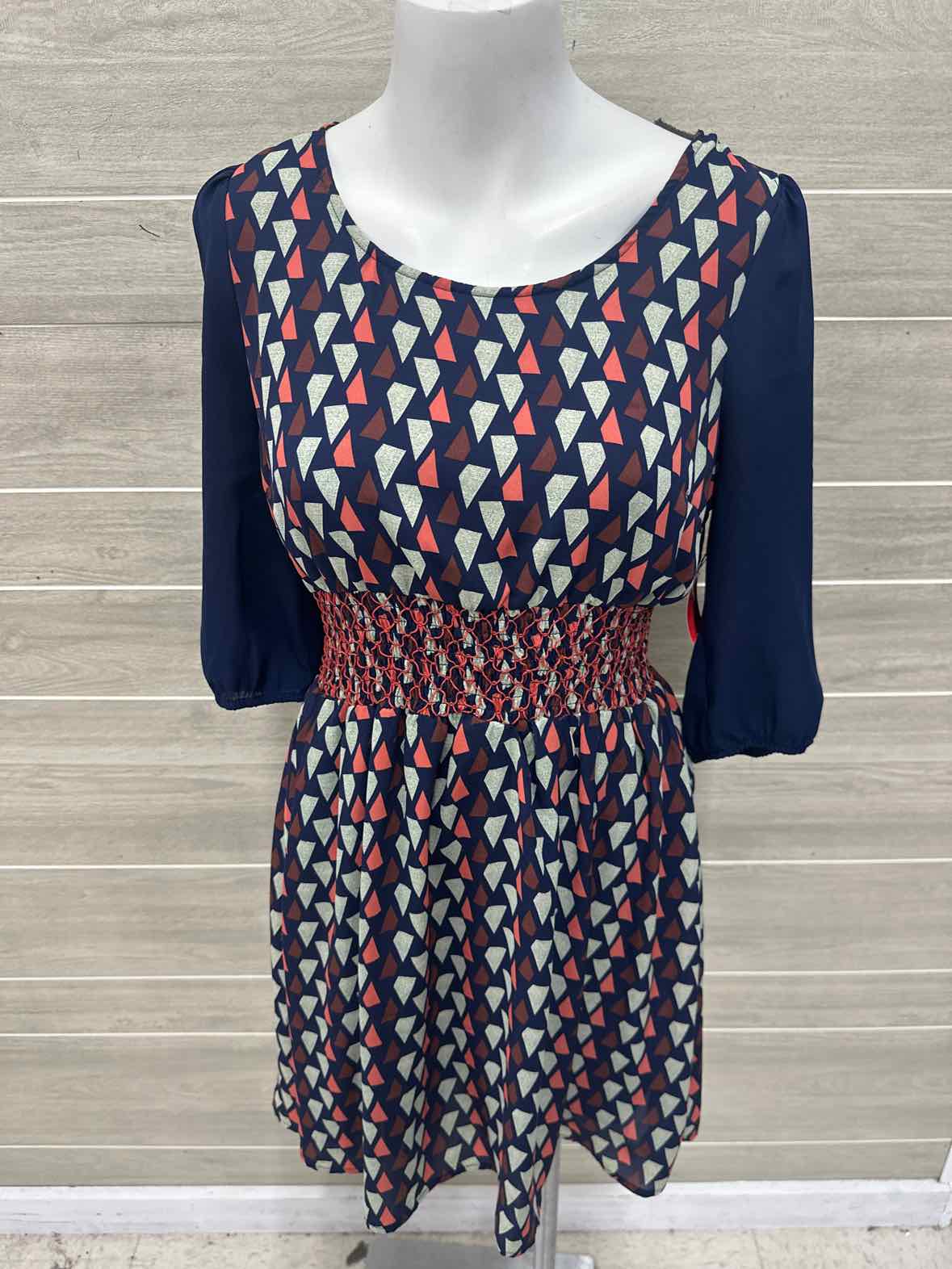 Doe & Rae Size 8 Navy Womens Dress