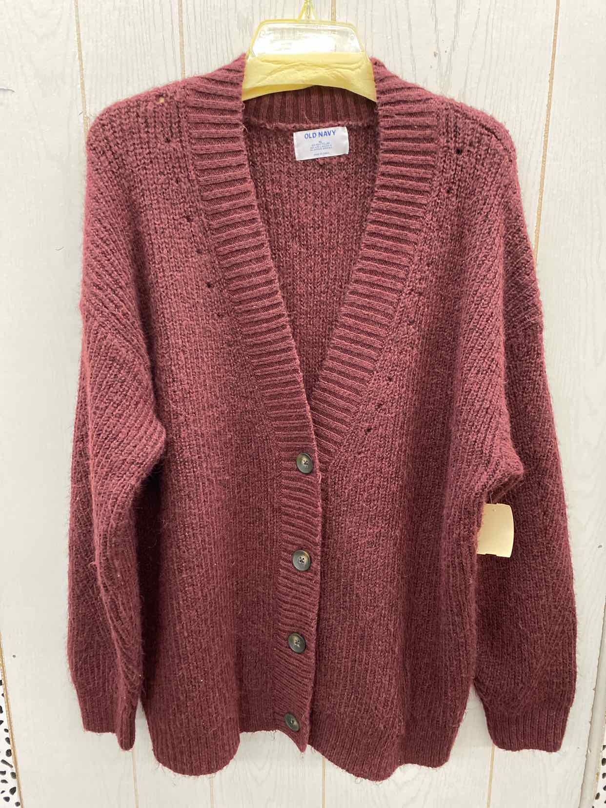 Old Navy Burgundy Womens Size XL Sweater