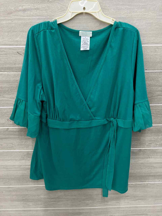 Maurices Green Womens Women Size 3X Shirt