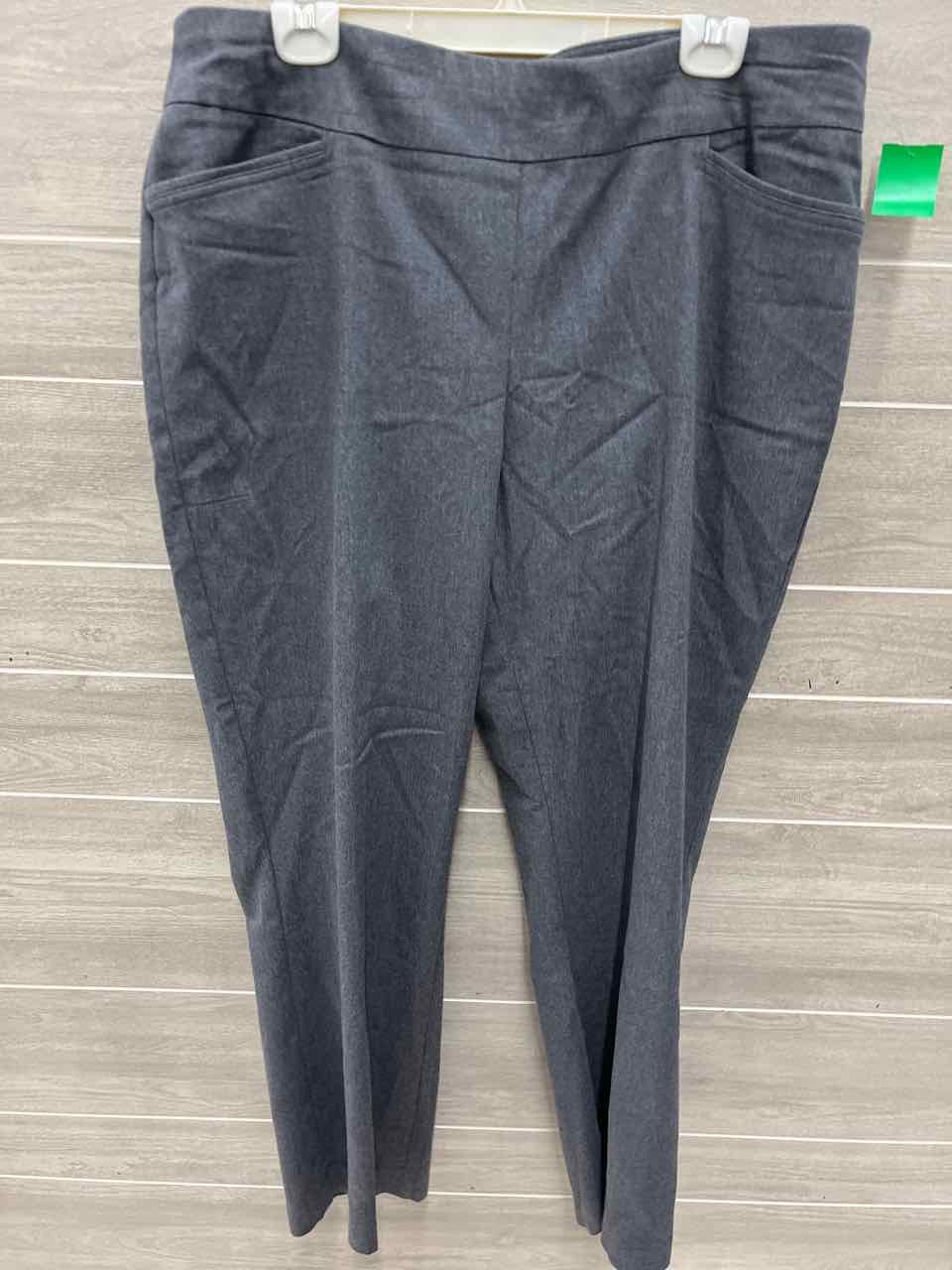 Croft & Barrow Size 18W Gray Plus Pants