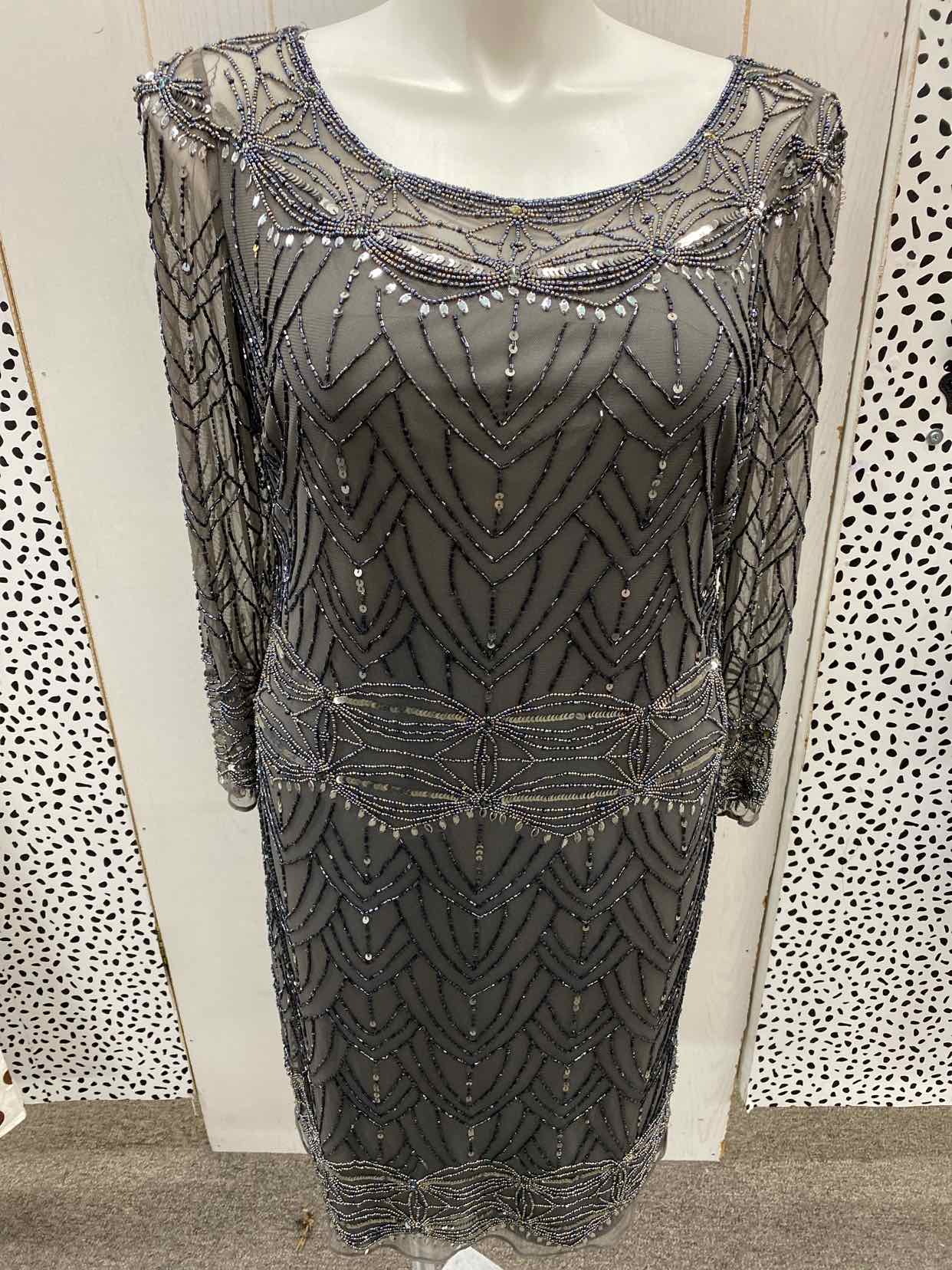 Gray Womens Size 12 Gown/Evening Wear