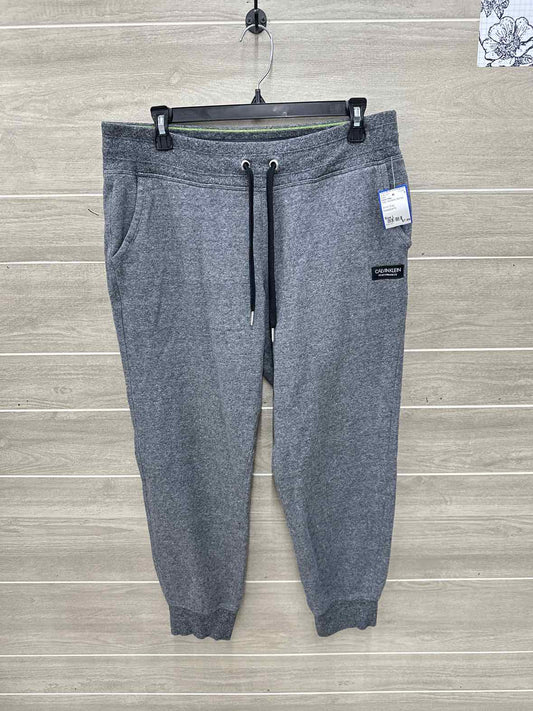 Calvin Klein Size L Gray Womens Pants