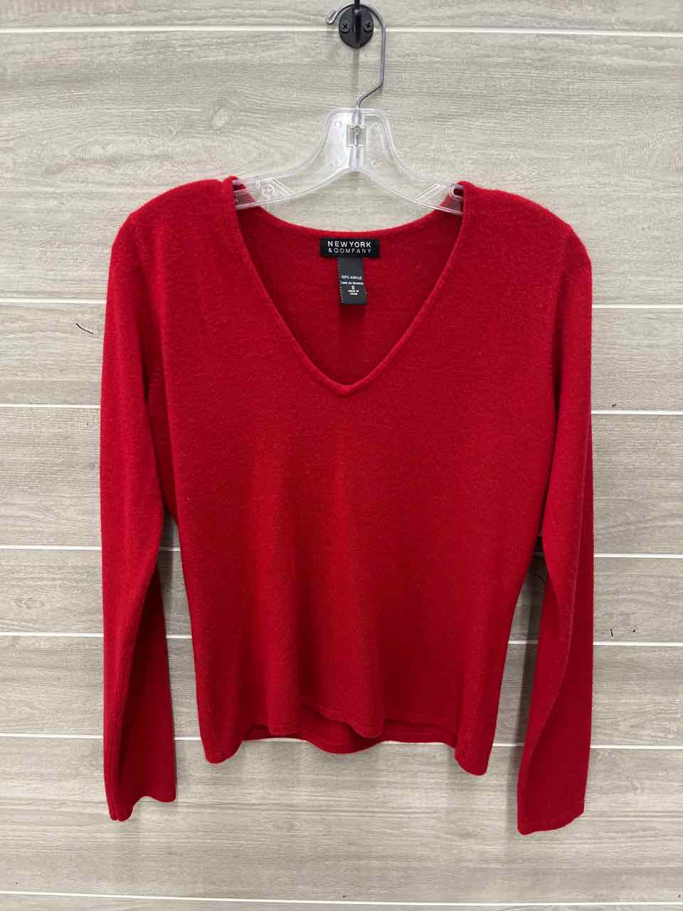 Size S Red Womens Sweater