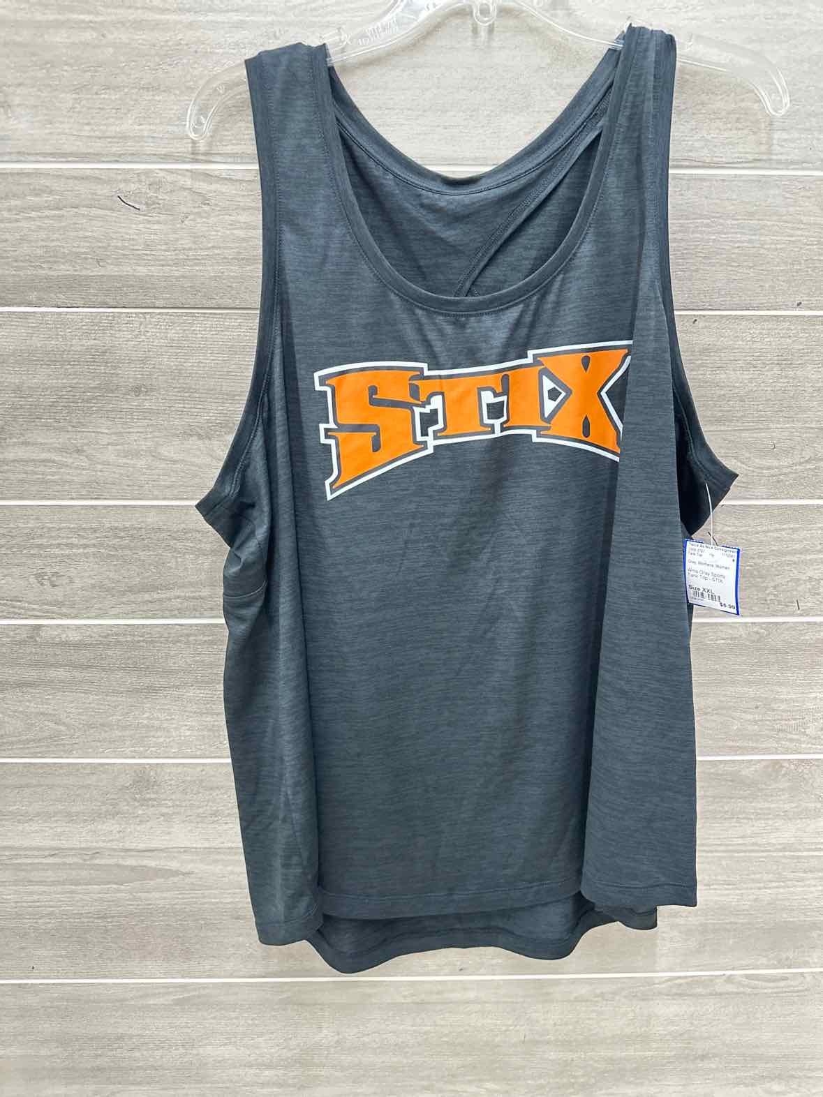Size XXL Gray Womens Tank Top