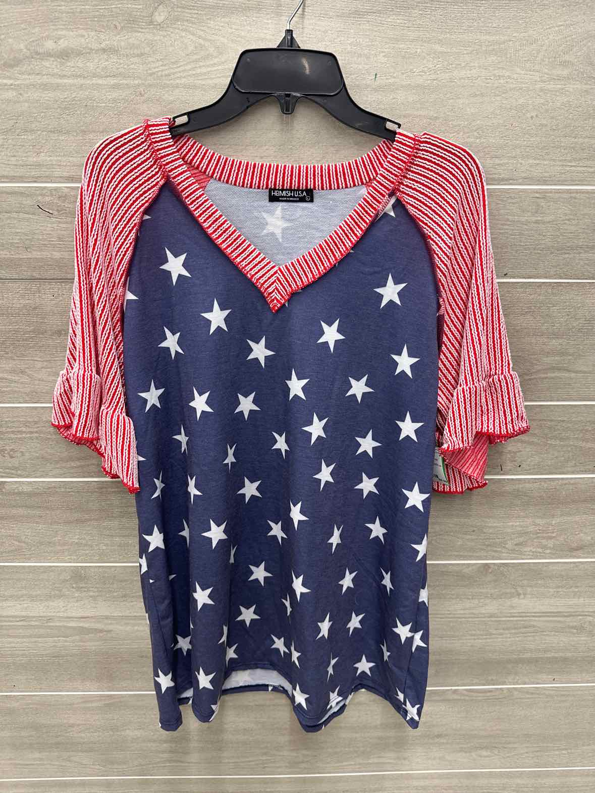 Hemish Size L Red Womens Shirt