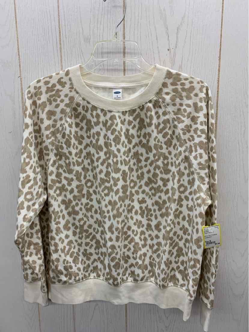 Old Navy Cream Womens Size M Sweatshirt