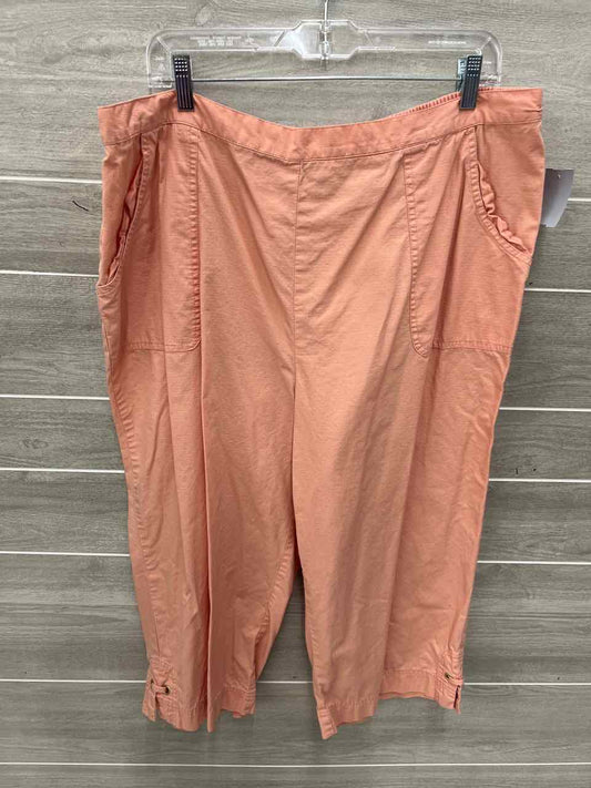 Alfred Dunner Coral Womens Women Size 22W Pants