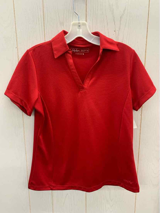 Lady Hagen Red Womens Size M Shirt