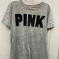 PINK Gray Womens Size L Shirt