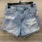American Eagle Size 4 Blue Womens Shorts