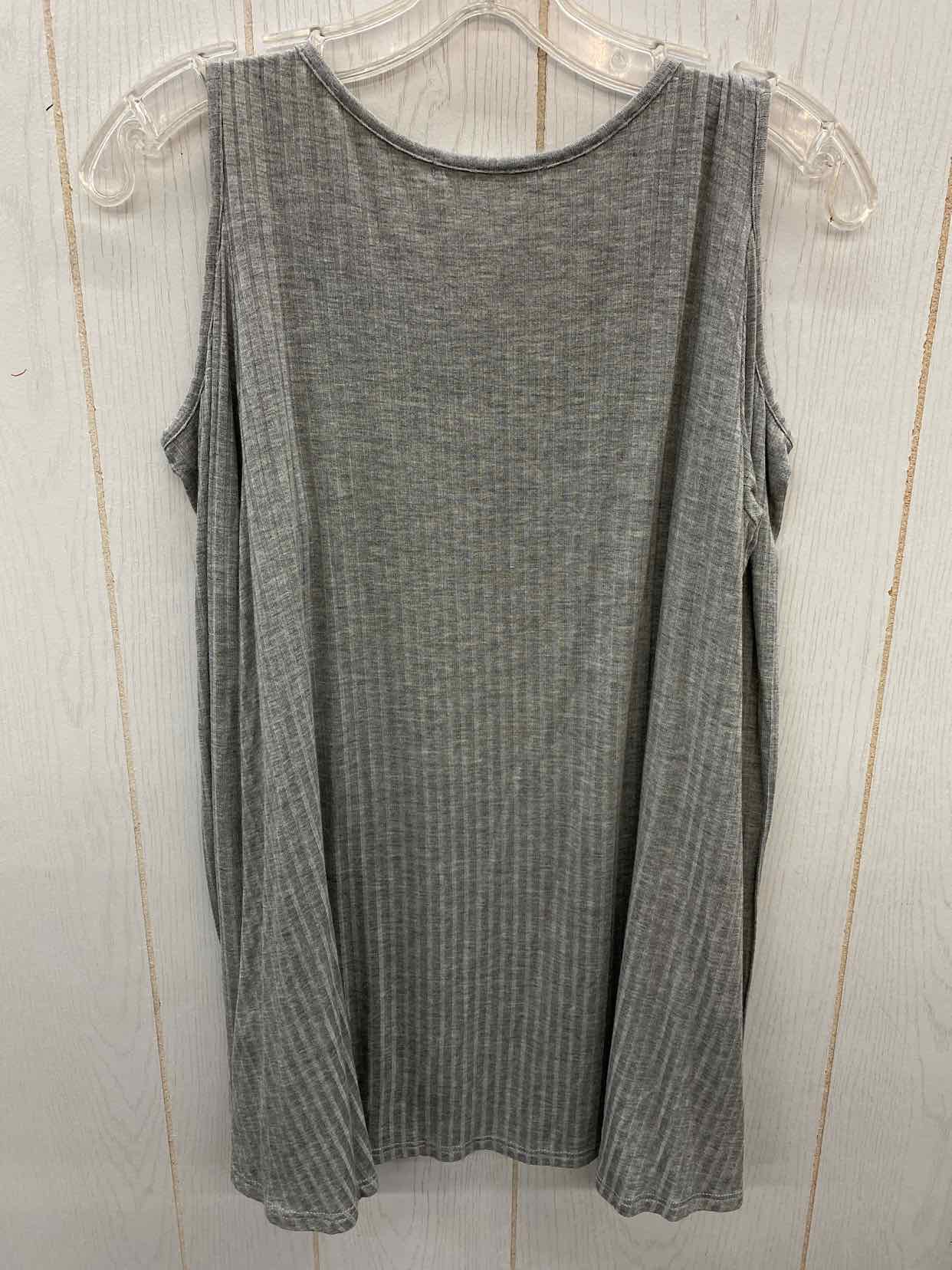 Chris & Carol Gray Womens Size L Shirt